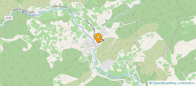localisation de l'entreprise MAYEN JC ET MAYEN A à CORRENS