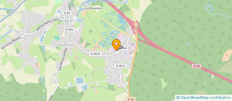 localisation de l'entreprise MAYENCE MAXIME COUVERTURE  HASNON