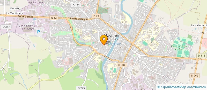 localisation de l'entreprise MAYENN'DETENTE à MAYENNE