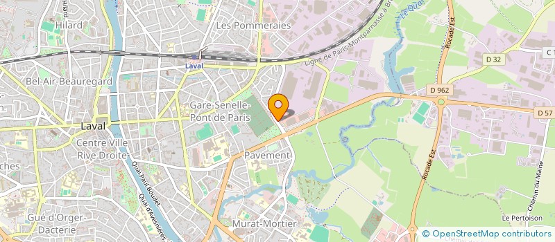localisation de l'entreprise MAYENNE COURTAGE à LAVAL