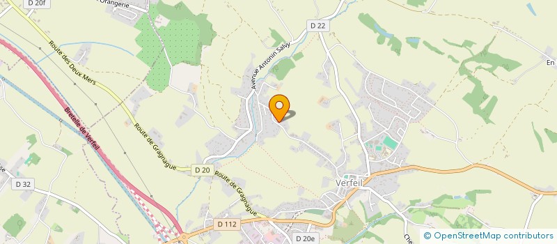 localisation de l'entreprise MAYER  VERFEIL