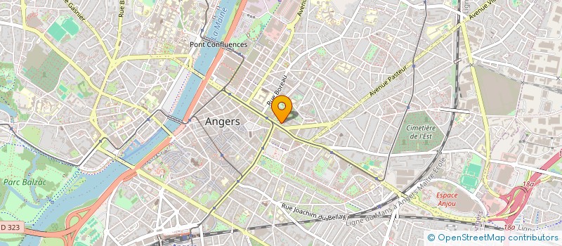 localisation de l'entreprise MAYERO à ANGERS