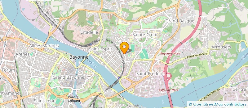 localisation de l'entreprise MAYET à BAYONNE