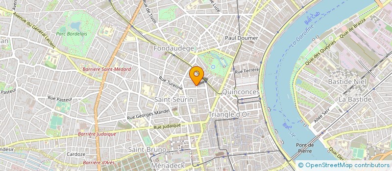 localisation de l'entreprise MAYETTE  BORDEAUX