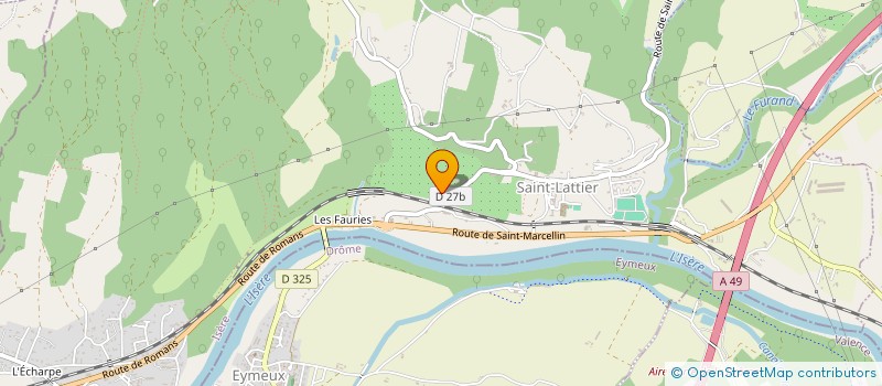 localisation de l'entreprise MAYETTE ET FRANQUETTE à SAINT-LATTIER