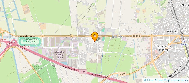 localisation de l'entreprise MAYEUR-BADIN  SALON-DE-PROVENCE