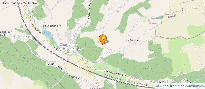 localisation de l'entreprise MAYFIELD à COURTONNE-LES-DEUX-EGLISES