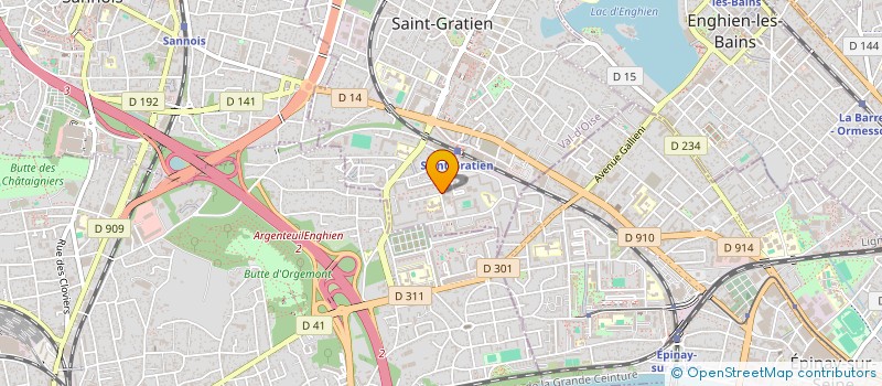 localisation de l'entreprise MAYI  SAINT-GRATIEN