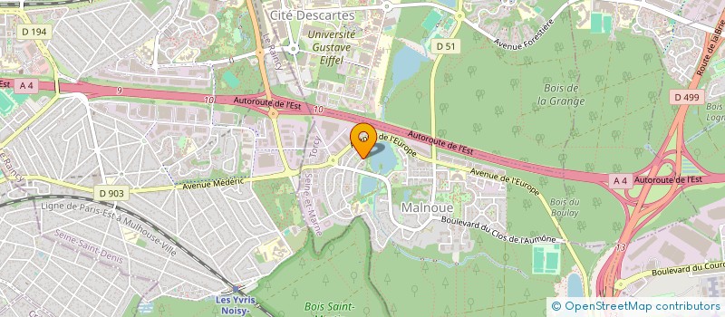 localisation de l'entreprise MAYILON  EMERAINVILLE