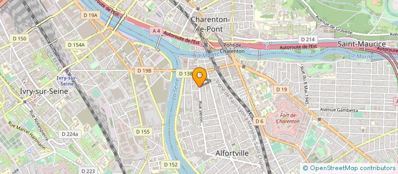localisation de l'entreprise MAYIM à ALFORTVILLE