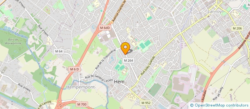 localisation de l'entreprise MAYINVEST  HEM