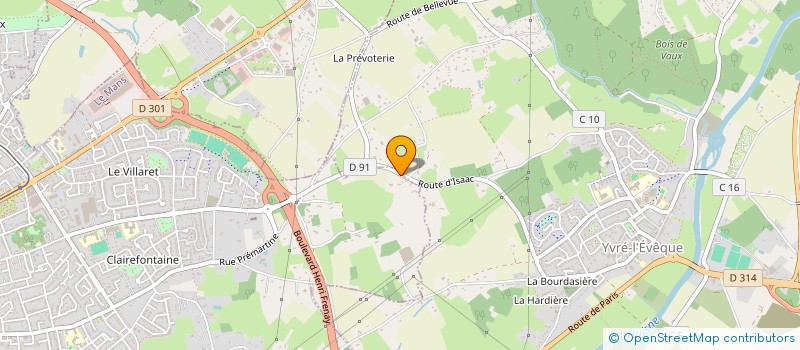 localisation de l'entreprise MAYINVEST-HOTEL  BOUCHEMAINE