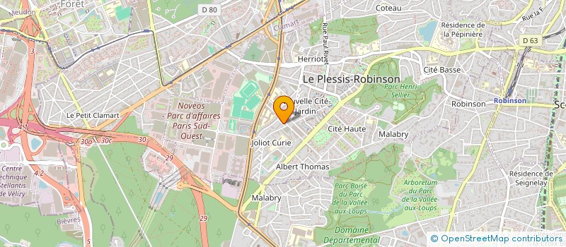 localisation de l'entreprise MAYISKIN  LE PLESSIS-ROBINSON