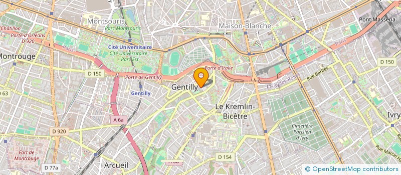 localisation de l'entreprise MAYKONCEPT  GENTILLY