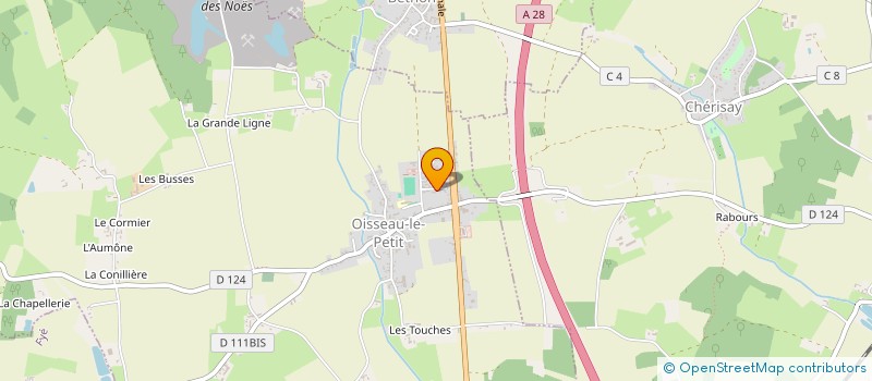 localisation de l'entreprise MAYLANE NOTRE COMBAT AU QUOTIDIEN  OISSEAU-LE-PETIT