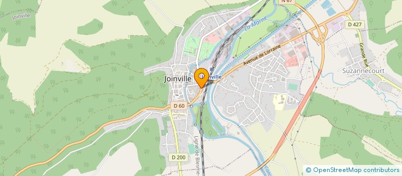 localisation de l'entreprise MAYLI SPORT à JOINVILLE