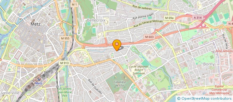 localisation de l'entreprise MAYLIAN  METZ