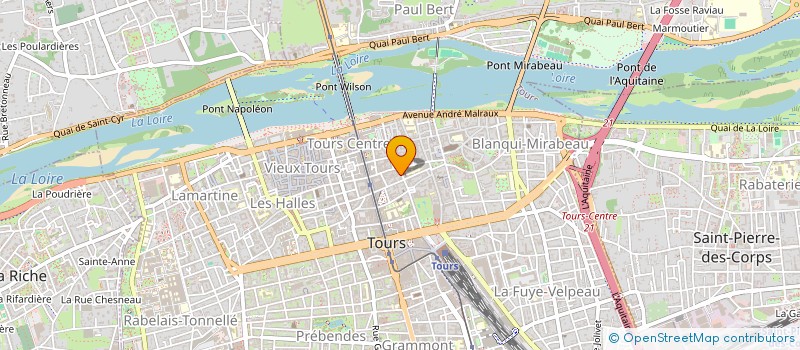 localisation de l'entreprise MAYLIS  TOURS