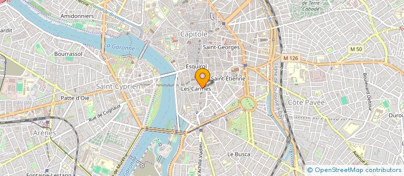 localisation de l'entreprise MAYLIS DUFOUR à TOULOUSE