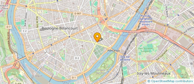 localisation de l'entreprise MAYLON à BOULOGNE-BILLANCOURT