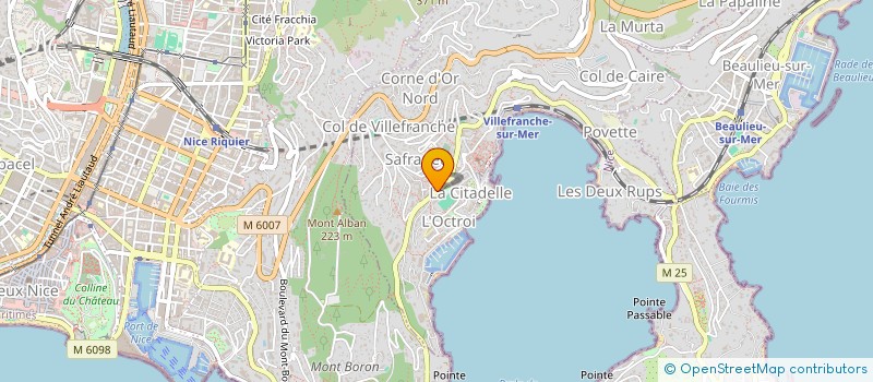 localisation de l'entreprise MAYLOV à VILLEFRANCHE-SUR-MER