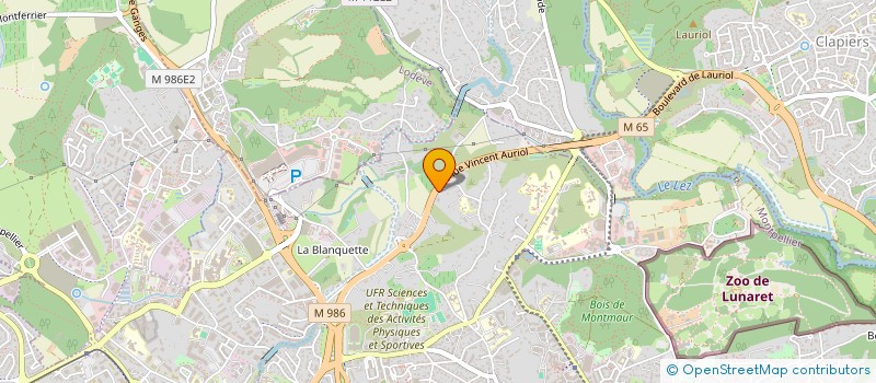 localisation de l'entreprise MAYLUC HOLDING à MONTPELLIER