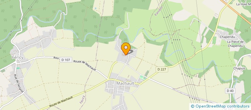 localisation de l'entreprise MAYMAR  MACHAULT