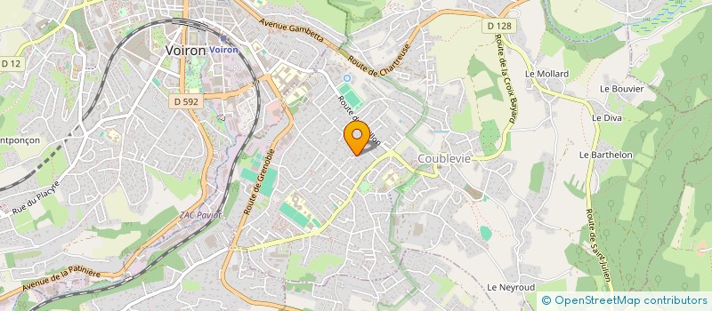 localisation de l'entreprise MAYMART  COUBLEVIE