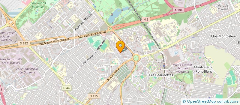 localisation de l'entreprise MAYMOUNA  AULNAY-SOUS-BOIS