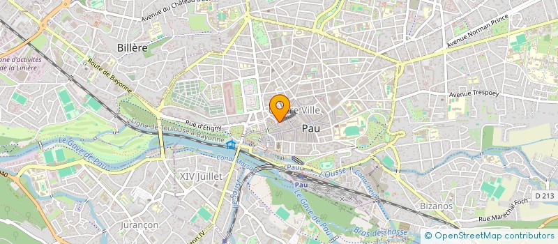 localisation de l'entreprise MAYNATS à PAU