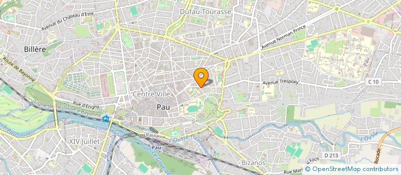 localisation de l'entreprise MAYNATS INVEST à PAU