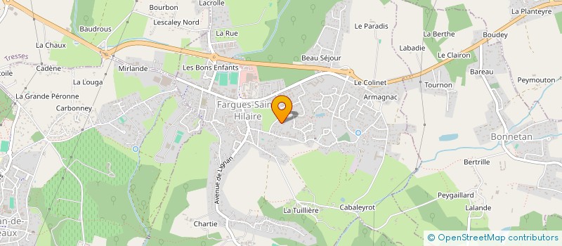 localisation de l'entreprise MAYNE DE PEROT  FARGUES-SAINT-HILAIRE