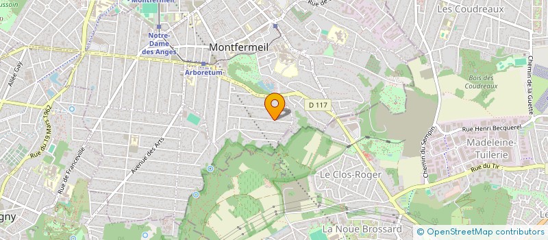 localisation de l'entreprise MAYOCHE  MONTFERMEIL
