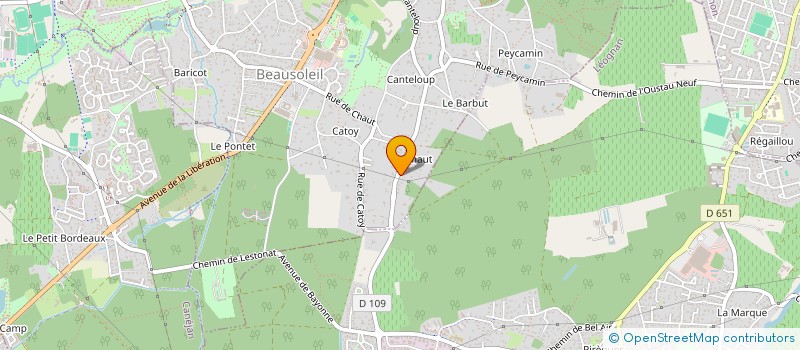 localisation de l'entreprise MAYOLAN  GRADIGNAN