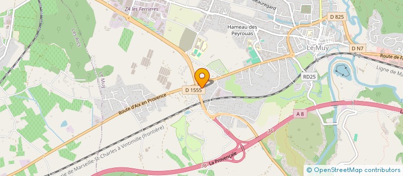 localisation de l'entreprise MAYOLECO  VIDAUBAN