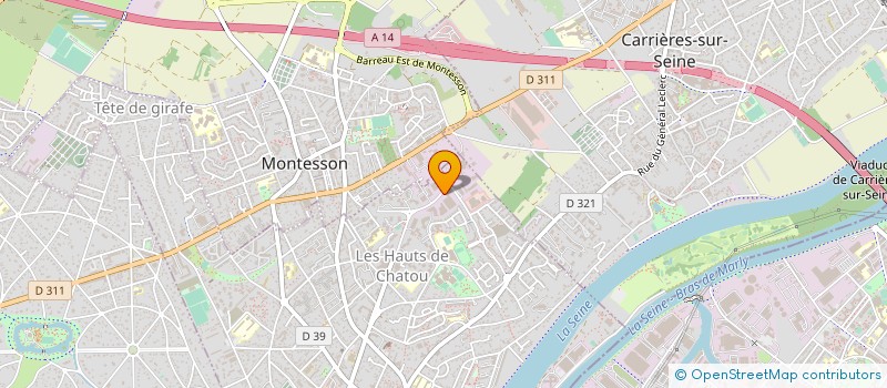 localisation de l'entreprise MAYOLY CONSUMER HEALTHCARE à CHATOU