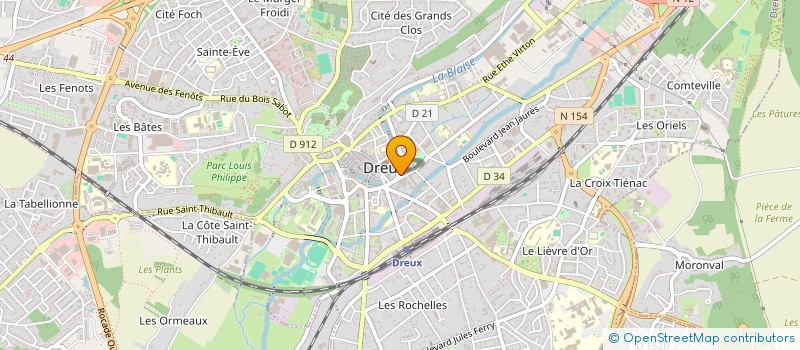 localisation de l'entreprise MAYOLY INDUSTRIE à DREUX