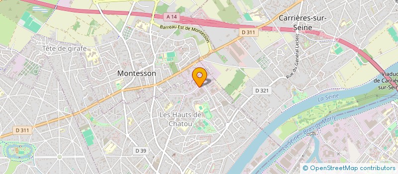 localisation de l'entreprise MAYOLY SANTE BIEN ETRE à RUEIL-MALMAISON