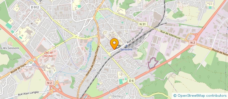 localisation de l'entreprise MAYOMB  BELLEU