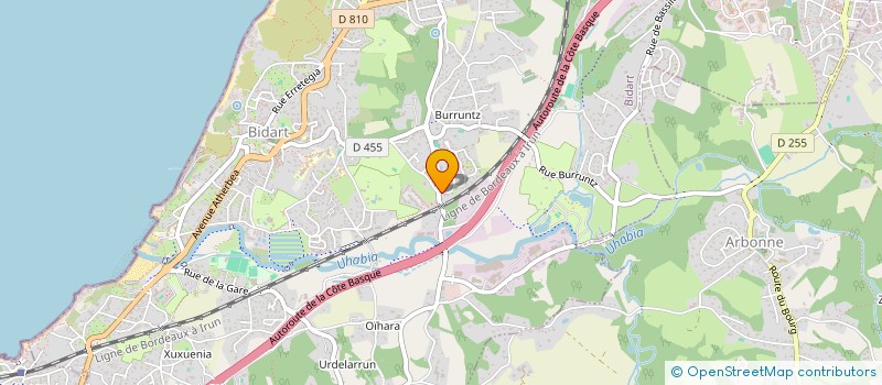 localisation de l'entreprise MAYONA  GUETHARY