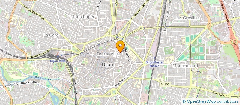 localisation de l'entreprise MAYONNAISE PRODUCTIONS  DIJON