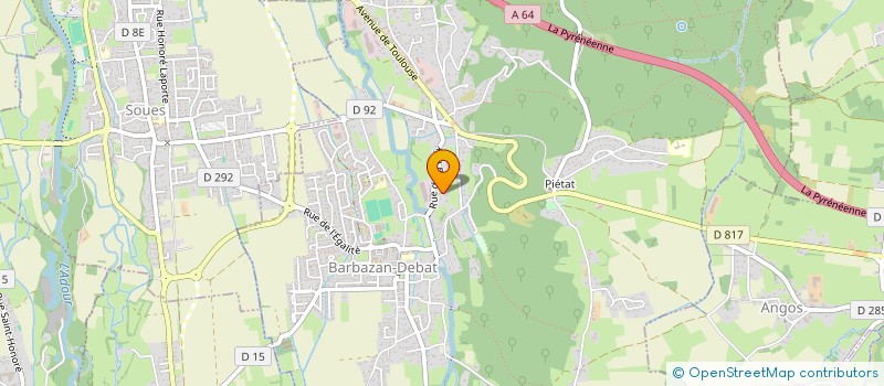 localisation de l'entreprise MAYOR  BARBAZAN-DEBAT