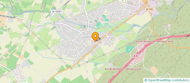 localisation de l'entreprise MAYORLAND  FABREGUES