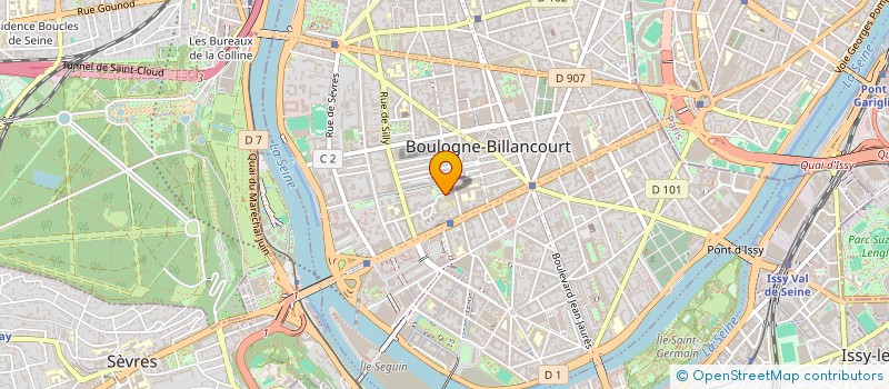 localisation de l'entreprise MAYOROGAAL à BOULOGNE-BILLANCOURT