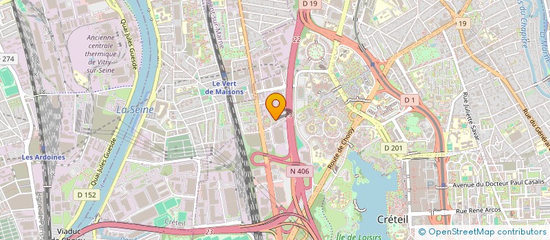 localisation de l'entreprise MAYOS ARTS  CRETEIL