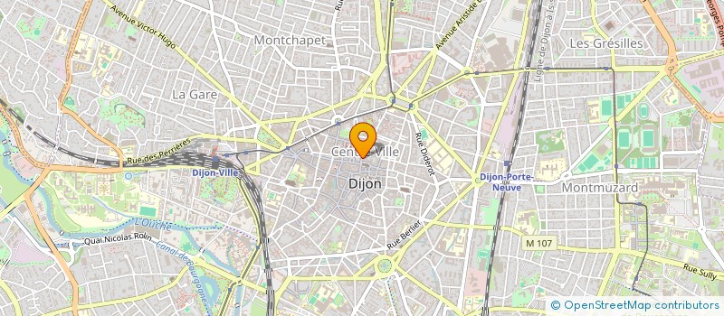 localisation de l'entreprise MAYOT ET TOUSSAINT PAYSAGISTES CONCEPTEURS DPLG à DIJON
