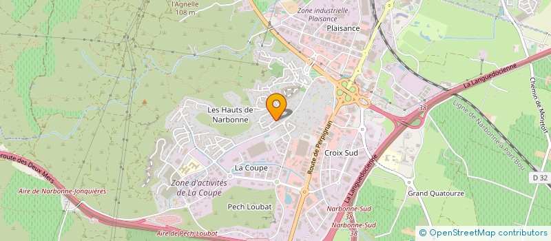 localisation de l'entreprise MAYOT PRO  NARBONNE