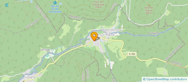 localisation de l'entreprise MAYOTE  RAON-SUR-PLAINE