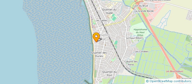 localisation de l'entreprise MAYOTIN  CHATELAILLON-PLAGE