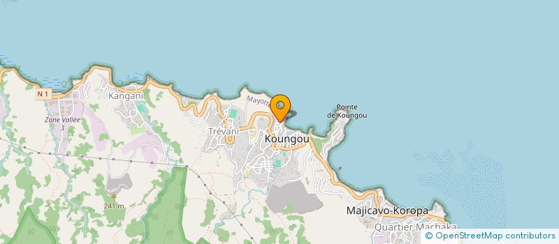 localisation de l'entreprise MAYOTTE AUSTRAL NEGOCES SARL à KOUNGOU